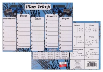 Plan lekcji A5 Jeep (25szt) - Cresco