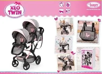 Blizniaczy wózek Xeo Twin - Bayer Design