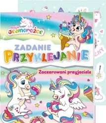 Moje Jednorożce. Zadanie Przyklejanie cz.4 - praca zbiorowa