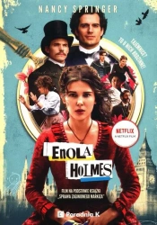 Sprawa zaginionego markiza. Enola Holmes wyd. 4 (okładka filmowa) - Nancy Springer