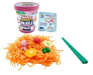 Slime Ramen Nudle walentynkowa krewetka - EPEE