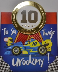 Karnet Urodziny 10 - YEKU