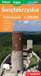 Mapa - Świętokrzyskie Podróżownik 1:250 000 w.2023 - praca zbiorowa