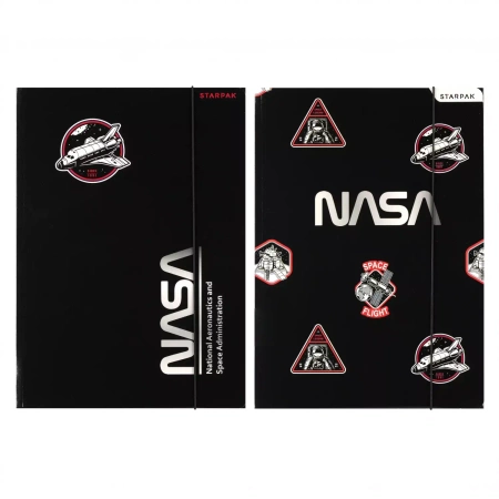 Teczka z gumką A4 Nasa mix - STARPAK