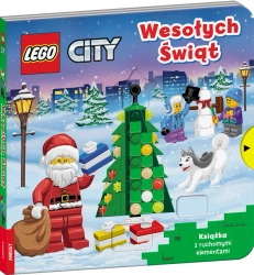 Lego city Wesołych świąt Książka z ruchomymi elementami PPS-6003 - opracowanie zbiorowe