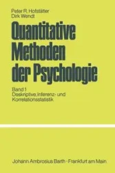 Quantitative Methoden der Psychologie - Hofstätter P.R.