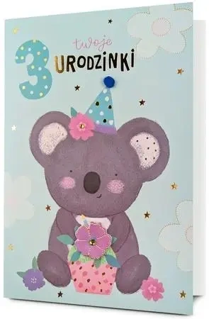 Karnet B6 Urodziny 3 - Pan Dragon