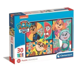 Puzzle 30 Super Kolor Psi Patrol - Clementoni