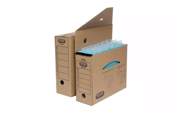 Karton Archiw. Tric 2 Na Teczki Zawieszkowe Szer. 11cm BrĄzowy