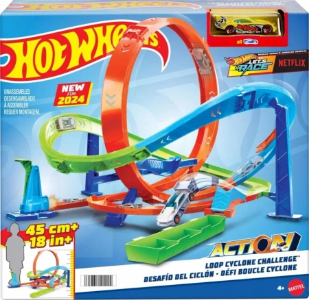 Tor samochodowy Zakręcone Tornado zestaw - Hot Wheels