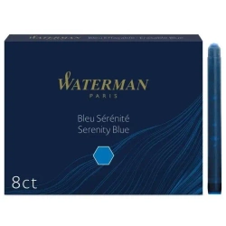 Naboje standard niebieskie 8szt - Waterman