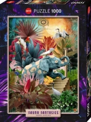 Puzzle 1000 elementów. Fantastyczna Fauna - Elephantais