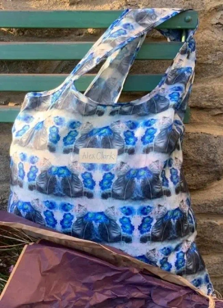 Torba na zakupy RE09 Kot i chabry Szoperka - Alex Clark