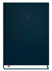 Terminarz 2026 B6 dzienny powszechny granatowy - Michalczyk i Prokop