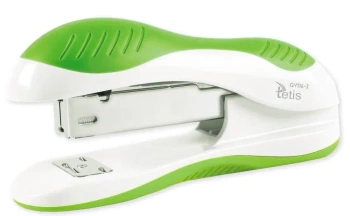 Zszywacz niebieski 25 kartek zielony - Tetis