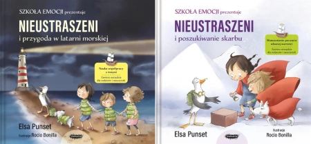 Nieustraszeni i poszukiwanie skarbu+ przygoda w latarni morskiej Punset - Elsa Punset, Rocio Bonilla, Jowita Maksymowicz-Ha