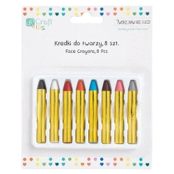 Kredki do twarzy 8szt - Dalprint dpCraft