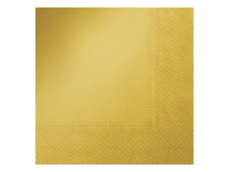 Serwetki jednokolorowe złote 33x33 SDL552408 - MFP