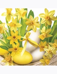 Serwetki DAISY Lunch SD 330x330 Wielkanoc 013201 - POL-MAK