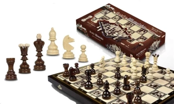 Szachy Wawel drewniane średnie 44cm - Rafał Magiera