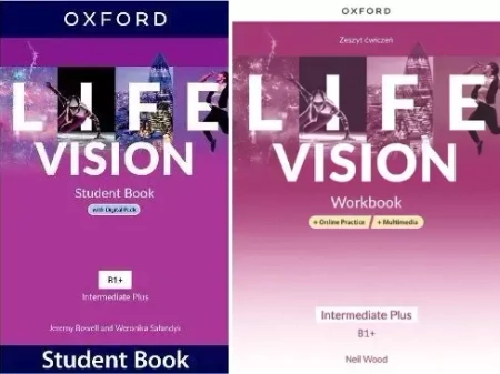 LIFE VISION INTERMEDIATE PLUS B1+ PODRĘCZNIK + ĆW.