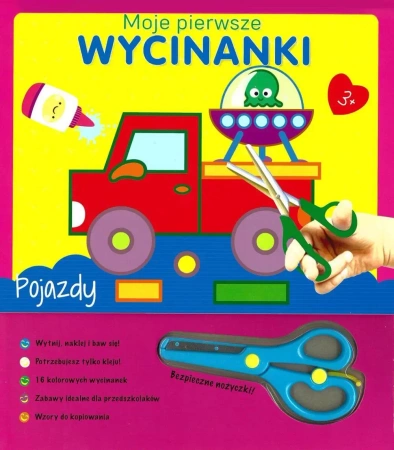 Moje pierwsze wycinanki. Pojazdy