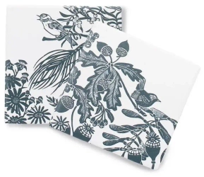 Kate Heiss Podkładki pod kubek granatowe 2szt - Half Moon Bay