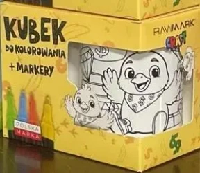 Kubek do malowania z markerami kurcash - Rawmark