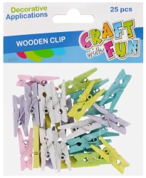 Ozdoba dekoracyjna Drew Spinacz Kol Past 25szt 2,5 12/14