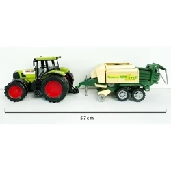 Traktor z prasą - Macyszyn Toys