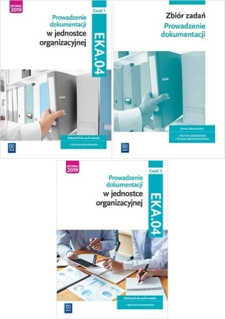 PROWADZANIE DOKUMENTACJI CZĘŚĆ 1 i 2 + ZBIÓR ZADAŃ - Joanna Śliżewska, Joanna Ablewicz, Damian Dębski,