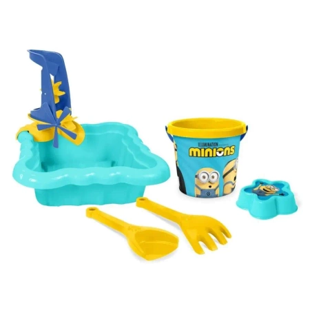 Minions piaskownica z kompletem do piasku - WADER