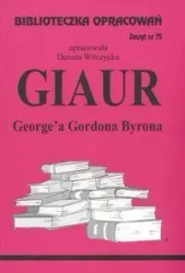 Biblioteczka opracowań nr 075 Giaur - Danuta Wilczycka