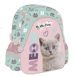 Plecak przedszkolny D1 Fluffy Kitty - ST-MAJEWSKI