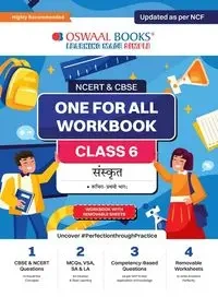 Oswaal NCERT & CBSE One for all Workbook | Sanskrit | Class 6 | Updated as per NCF | MCQ's | VSA | SA | LA | For Latest Exam - Oswaal Editorial Board