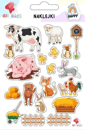 Naklejki dla dzieci Farma zwierzęta - All4Kids