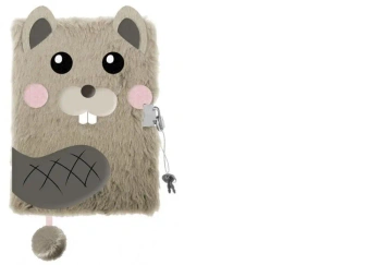 Pamiętnik z kłódką 3D My Little Friend Beaver - ST-MAJEWSKI