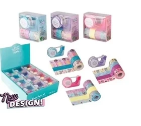 Zestaw mini taśm samoprzylepnych 4szt MIX - MP Main Paper