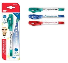 Długopis szpiegowski UV z podwójną końcówką MIX - MP Main Paper