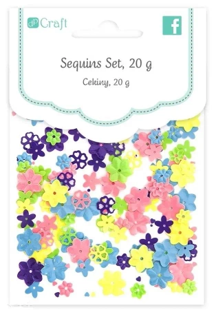 Cekiny kwiatki 20g - Dalprint dpCraft