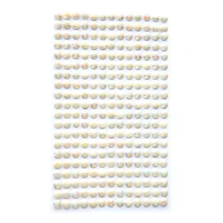 Kryształki samoprzylepne cream 6mm 260szt - Dalprint