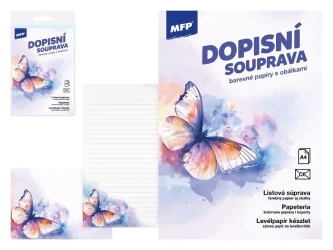 Papeteria lux 5+10 motyl - MFP