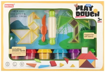 Masa Plastyczna z Akcesoriami Tangram Mega Creative 549593