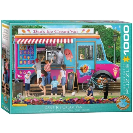 Puzzle 1000 Dan's Ice Cream Van by Normand 6000-5519 - Eurographics