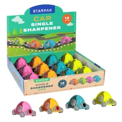 Temperówka plastikowa Pojedyncza Cars Display A 12 Starpak 540808