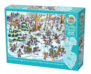 Puzzle 350 Hokejowe miasteczko 112687 - Cobble Hill