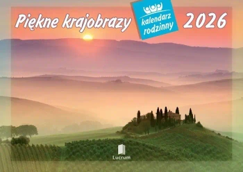 Kalendarz 2026 rodzinny Piękne krajobrazy - Lucrum