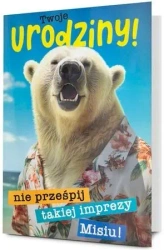 Karnet B6 Urodziny - Pan Dragon