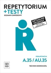 Repetytorium i testy egz. Tech. ekon. Kwal. A.35 - Joanna Ablewicz, Damian Dębski, Paweł Dębski, Wio