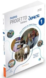 Nuovo Progetto italiano junior 1 podr.+ćw.+onlline - Marin T, Fabio Caon